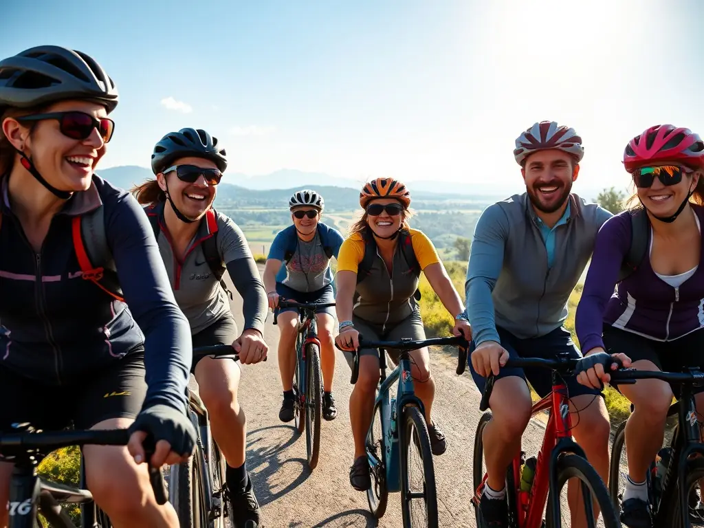 A group photo of ASSOCIATION SPORTIVE CULANAISE SECTION CYCLISTE members, showcasing the strong sense of community and shared passion for cycling.